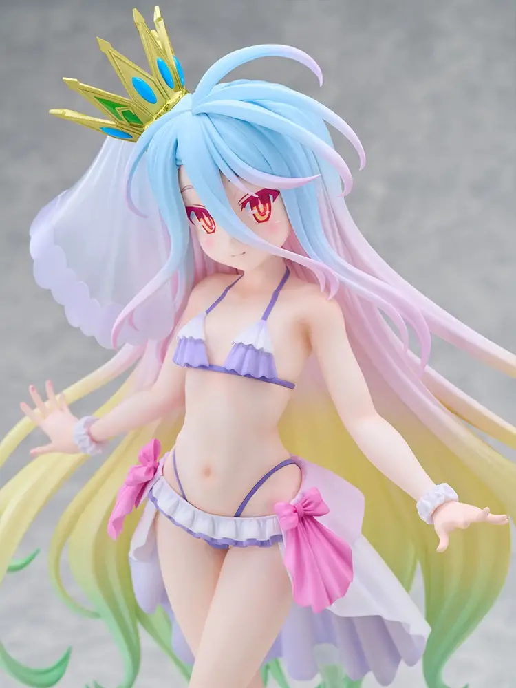 Figurine Shiro Ver. Swimsuit Dress de No Game No Life par FuRyu (Tenitol Tall)
